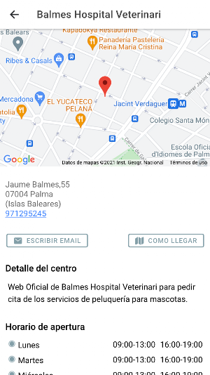 Balmes Hospital Veterinari Screenshot 1