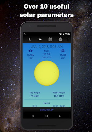 Moon Phase Calendar Screenshot 1