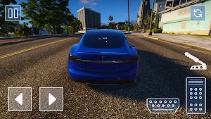 Electric Tesla S: Driving Game Screenshot 0