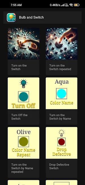 Bulb and Switch Offline Game Screenshot 1