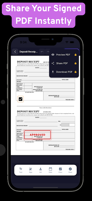 Fill and Sign PDF - SignFill Screenshot 3