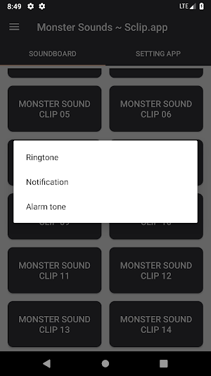 Monster Sound Collections ~ Sclip.app Screenshot 2