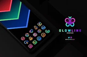 GlowLine Icon Pack Screenshot 0