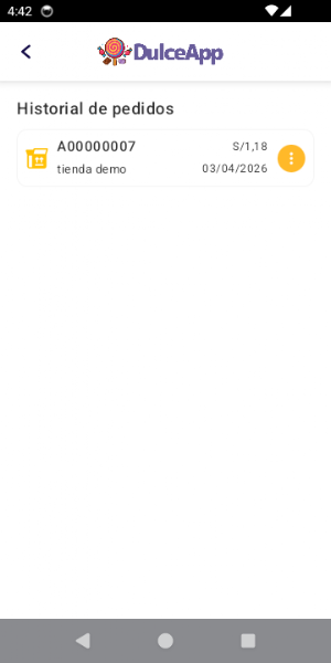 DulceApp Screenshot 1