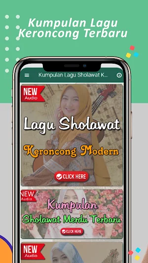 Lagu Sholawat Keroncong Modern Screenshot 2