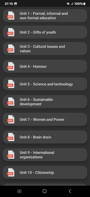 Anglais 2Bac 2025 Screenshot 1