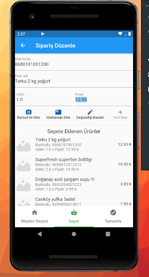 Sipariş Takip Satış Takip Pdf Oluşturma Ücretsiz Screenshot 3