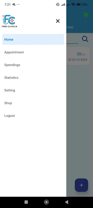 Findclinica Medical Record Screenshot 0