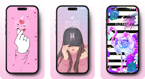 Girly Wallpaper Screenshot 1