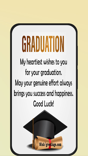 graduation wishes Screenshot 0
