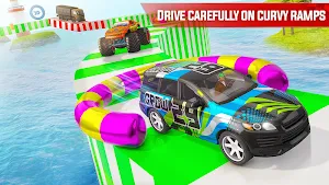 Ultimate Car Stunts - Mega Ramp Stunt Car Games Screenshot 1