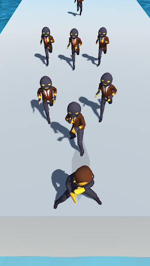 Blocky Rush Punch Runner Fall Screenshot 1