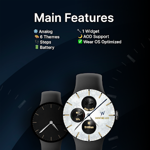 Snowtime Luxe Watch Face Screenshot 1