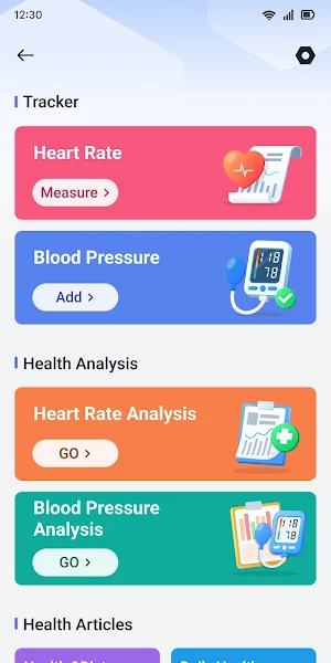 Daily HealthTracker Screenshot 0