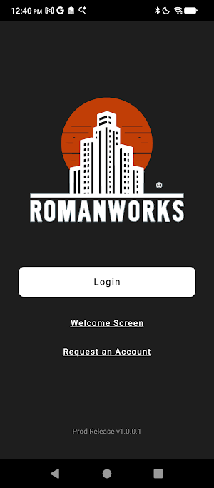 Romanworks Access Screenshot 1