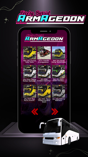 Livery Bussid Armageddon Screenshot 2