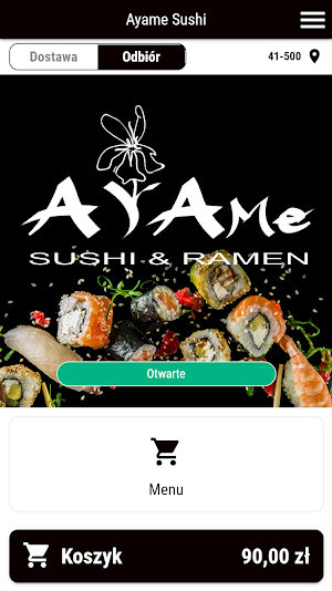 Ayame Sushi Screenshot 0
