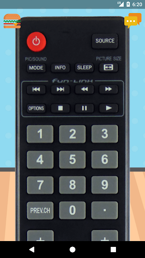 Remote Control For Magnavox TV Screenshot 1