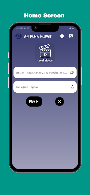 AH DLNA Player Screenshot 1