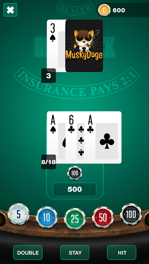 MKD Blackjack Screenshot 2