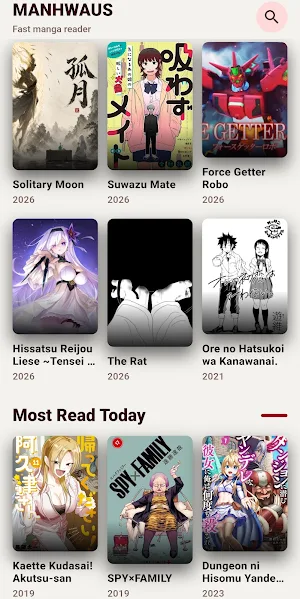 ManhuaUs: Manga & Web Comics Screenshot 2