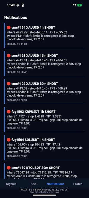 SignalsPredict Screenshot 3