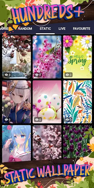 spring background Screenshot 3