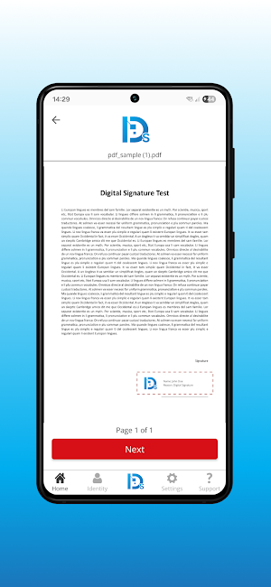 Kosovo eSign Screenshot 2