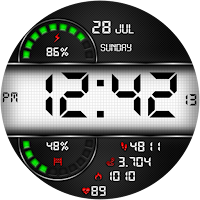 Digital Korn Watch Face