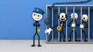 Thief Puzzle & Stickman Robber Screenshot 0