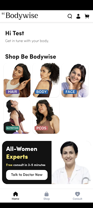 Be Bodywise Screenshot 0