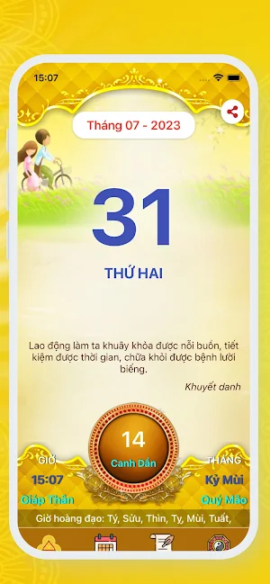 Lịch vạn niên 2023 - Tử vi Screenshot 2