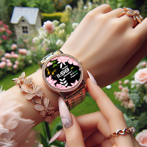 Butterfly Pixie Watch Face Screenshot 0