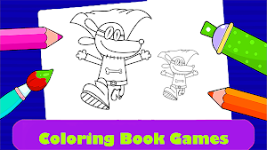 Dog Man : Coloring Book Screenshot 0