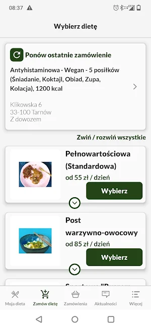 Tu Kokoszka Dziobała Catering Screenshot 1