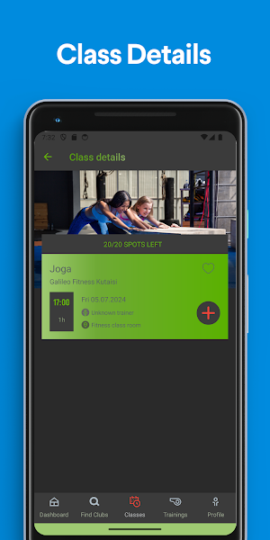 Galileo Fitness Screenshot 2