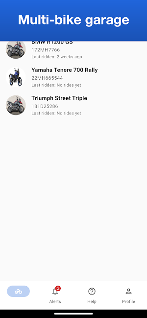 MotoLogger: Motorcycle Service Screenshot 2