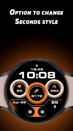 Sporty Dial - Watch face Screenshot 2