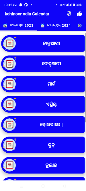 Kohinoor Odia Calendar 2024 Screenshot 0