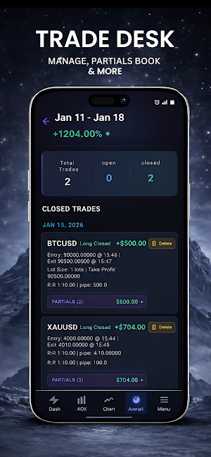 ZAQOA - AI Trading Journal Screenshot 2