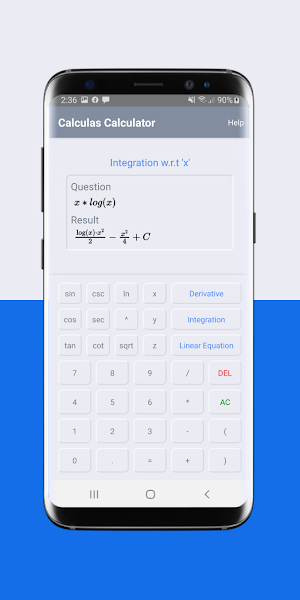 Scientific Calculus Calculator Screenshot 3
