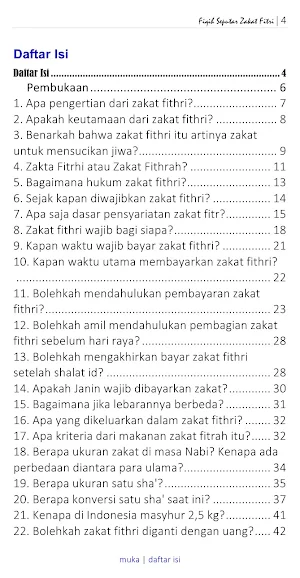 Fiqih Seputar Zakat Fitri Screenshot 1