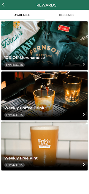 Fernson Brewing Company Screenshot 2