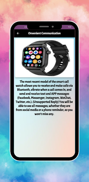 Colesma Smart Watch Guide Screenshot 3