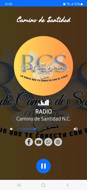 Radio Santidad Norte Carolina Screenshot 1