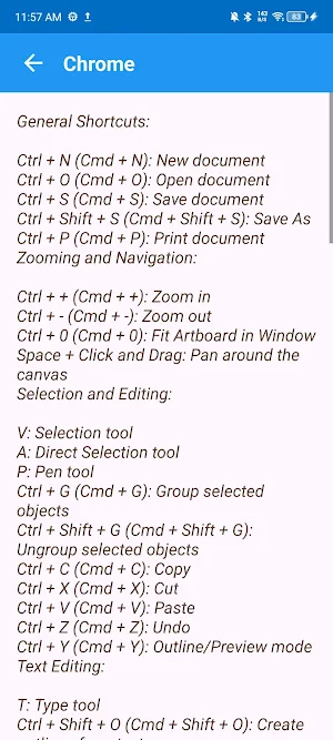 Computer ShortKeys Screenshot 0