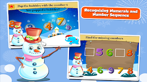 Fun Snowman Kindergarten Games Screenshot 3