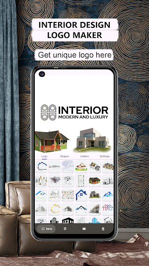Interior Designer Logo Maker Screenshot 1