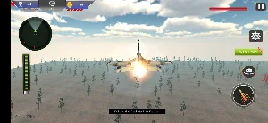 Jet Fighter on Sky Screenshot 0