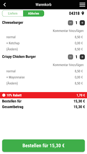 Knock Knock Pizza Leipzig Screenshot 1